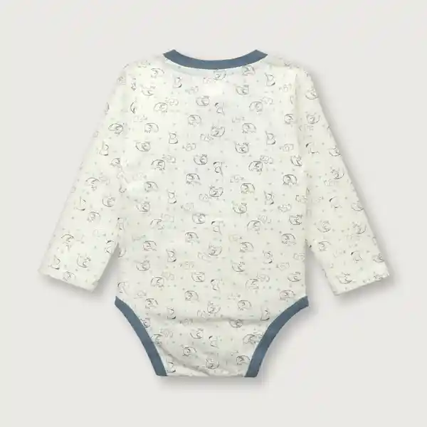 Body Elefantes de Niño Blanco Talla 6M Opaline