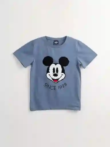 Mickey. Polera Manga Corta Nino Denim 8 V26 314014430
