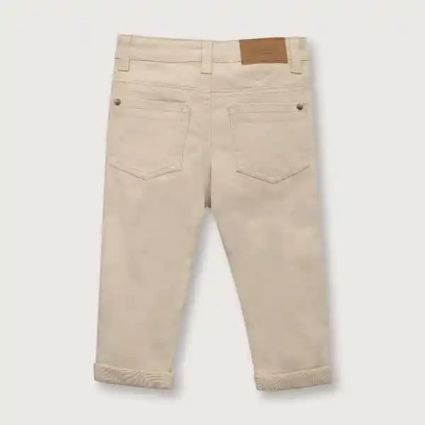 Pantalón de Niño Esencial Beige Talla 6M Opaline