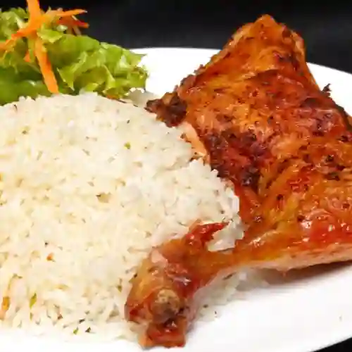 Pollo Asado con Arroz