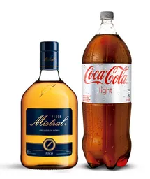 Combo Mistral 1L + Coca Cola Light 3L