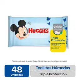 Huggies Toallitas húmedas Triple protección 