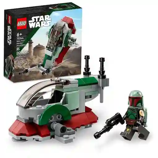 Lego Set Construcción Microfighter: Nave Espacial de Boba 75344