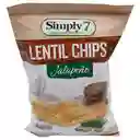 Simply 7 Chips de Lenteja Sabor a Jalapeño