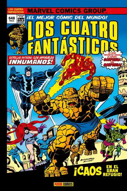 Los Cuatro Fantasticos #8 Caos en el Gran Refugio!