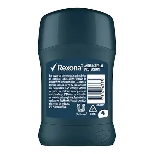 Rexona Desodorante en Barra Antibacterial 