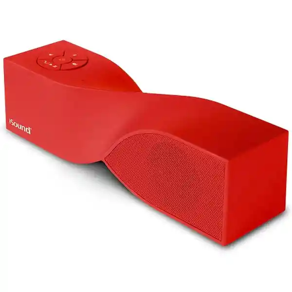 Isound Parlante Bluetooth Twist Mini Rojo