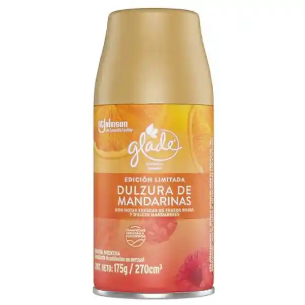 Glade Desodorante Ambiental Dulzura de Mandarinas Repuesto