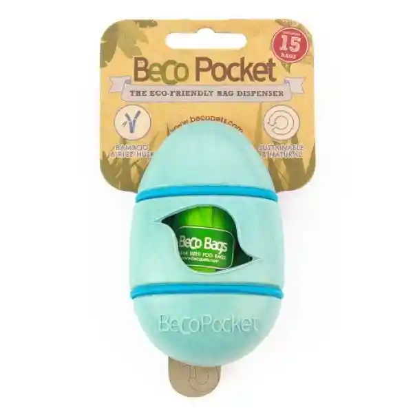 Beco Pocket Dispensador de Bamboo Celeste