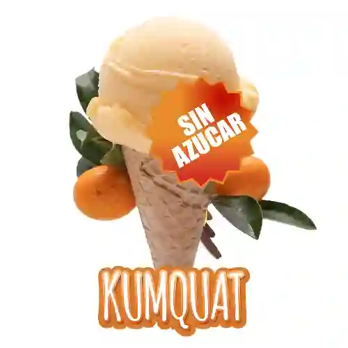 Helado de Kumquat Sin Azúcar