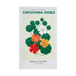 Semilla Flores Capuchina Doble 0