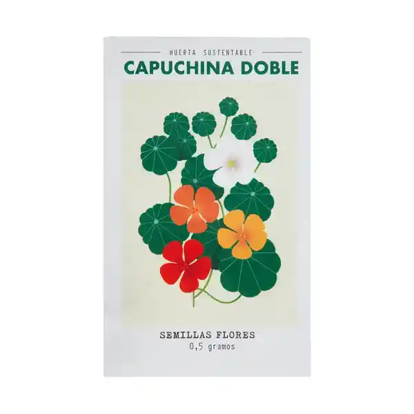 Semilla Flores Capuchina Doble 0