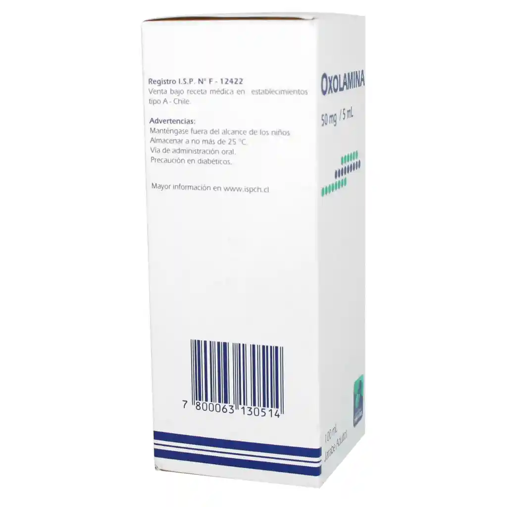 Oxolamina Adulto 100 Ml 50 Mg