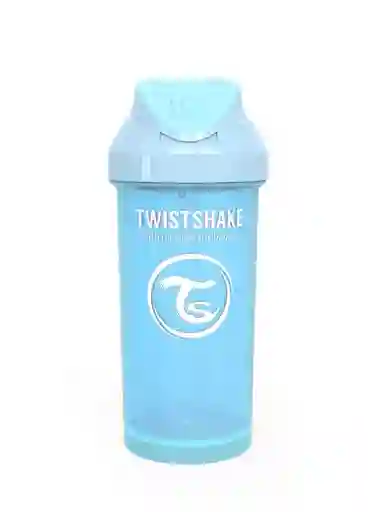 Twistshake Vaso Con Bombilla Straw Cup Azul Capacidad 360 mL