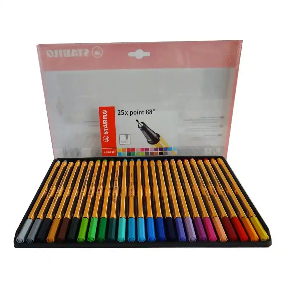 Stabilo Rotulador Fineliner Point 88 25 Colores
