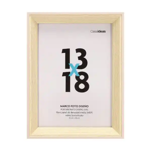 Marco de Fotos Con Diseño 13 x 18 cm Casaideas