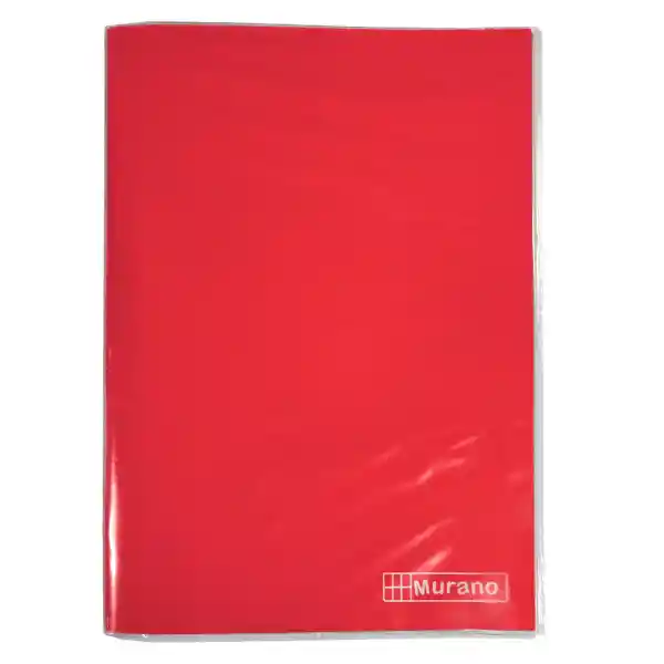 Murano Carpeta Plastificada Con Gusano Rojo