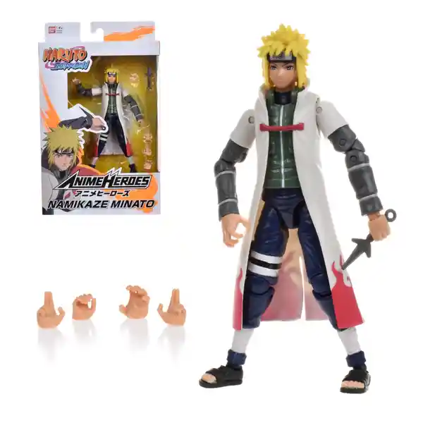 Bandai Figura Colección Legendaria Anime Namikaze Minato 17 cm