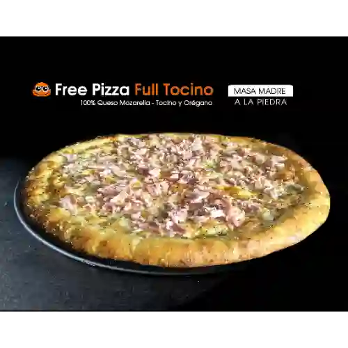 Pizza Familiar Full Tocino y Orégano