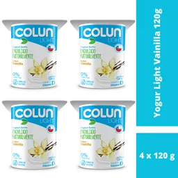 4 x Colun Light Vainilla