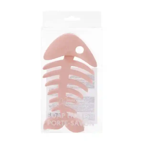 Miniso Jabonera En Forma De Espina De Pescado Rosa