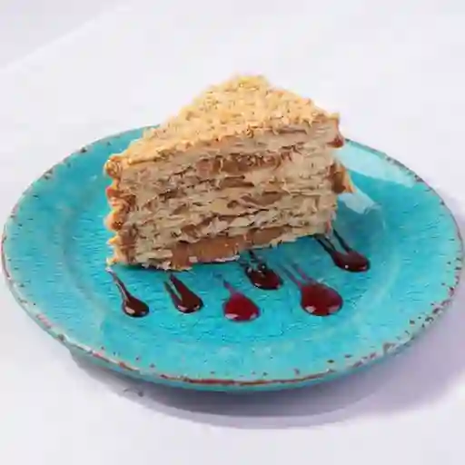 Mil hojas manjar tarro trozo