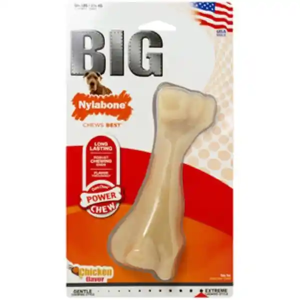 Nylabone Juguete Power Chew Big Masticable Diseño Hueso Perro