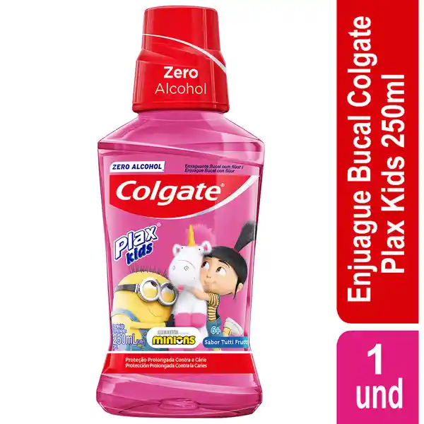 Colgate Enjuague Bucal Plax Kids