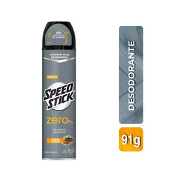 Speed Stick Desodorante en Aerosol Zero% Fresh Woods