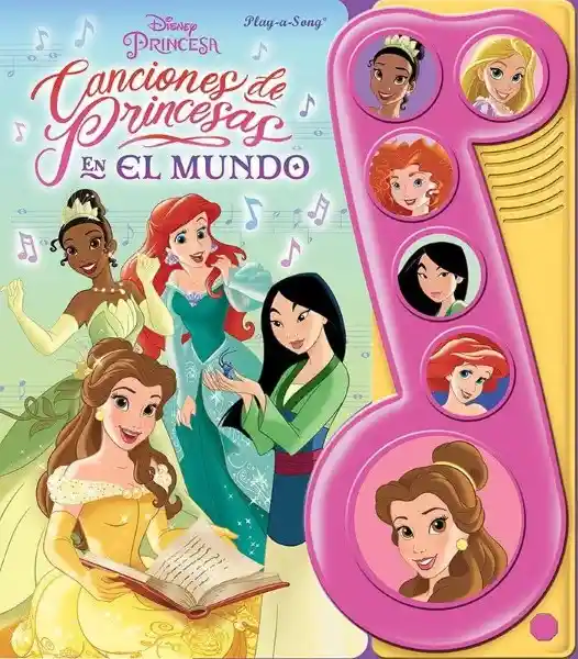 Canciones de Princesas en el Mundo. Disney - Weber Louis