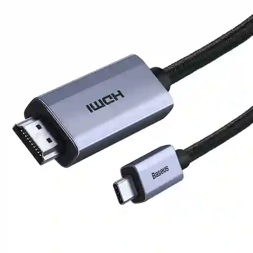 Baseus Cable Adaptador Ultra Resistente 4K 60Hz Tipo C a Hdmi