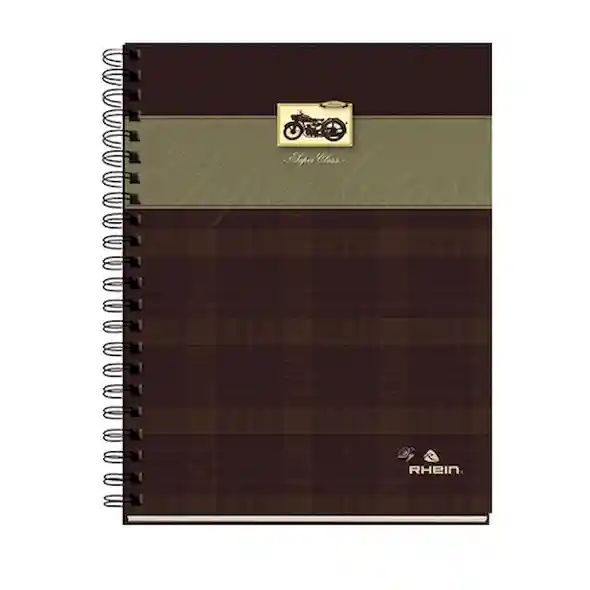 Rhein Cuaderno 1/2 Oficio Scotch 180 Hojas