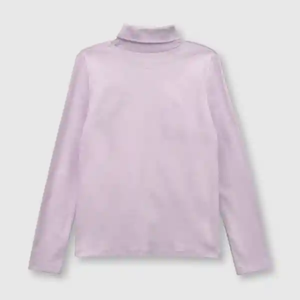 Polera Acanalada de Niña Violeta Talla 12A Colloky