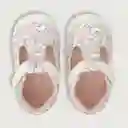 Zapatos Reina de Bebé Niña Blanco Talla 19 Opaline