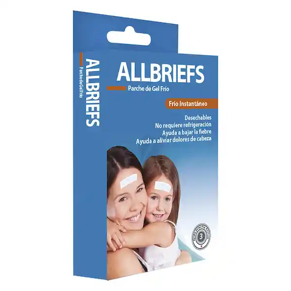 Allbriefs Parche de Gel Frío