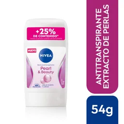 Nivea Desodorante Barra Black & White Pearl & Beauty Femenino