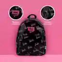 Mochila Negro y Fucsia Miniso