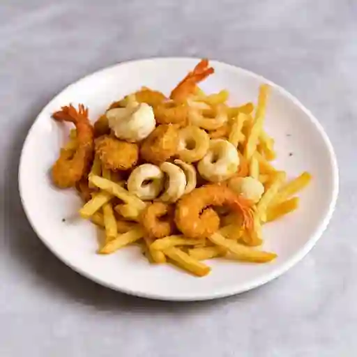 Chicharron Mixto Calamar- Camaron (Familiar)