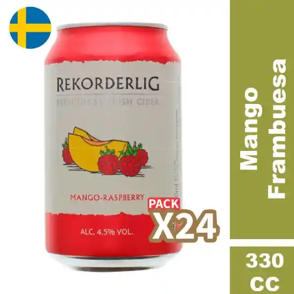 Rekorderlig Pack Sidra Mango Frambuesa