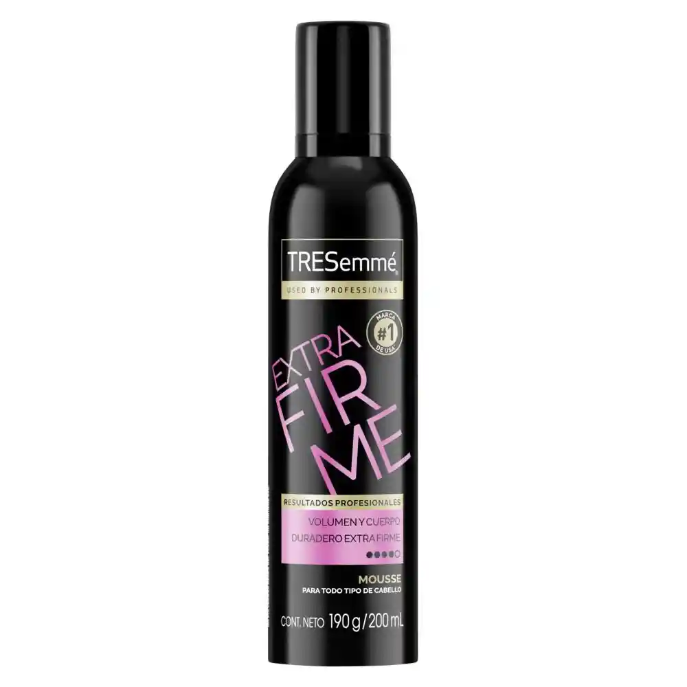 Tresemme Mousse Para Peinar Extra Firme 200Ml