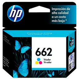 Hp Cartucho de Tinta 662 Tricolor Cz104Al