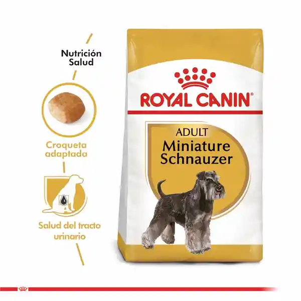 Royal Canin Alimento Para Perro Adulto Miniature Schnauzer
