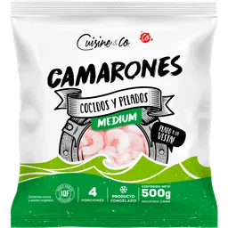 Cuisine & Co Camarones Cocidos y Pelados Medianos