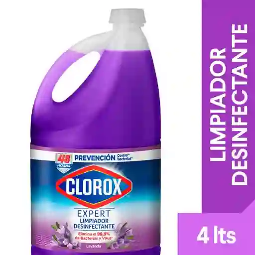 Clorox Limpiador Desinfectante Lavanda 4L