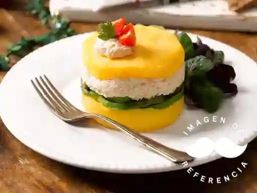 Causa Limeña de Pollo