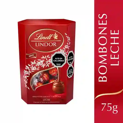 Lindt Bombon Lindor Con Chocolate Cremoso