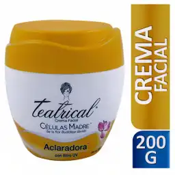 Teatrical Crema Facial Aclaradora con Filtro UV