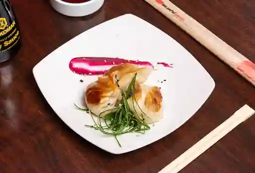 Gyozas Camarón