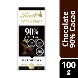 Lindt Tableta de Chocolate Excellence 90% Cacao
