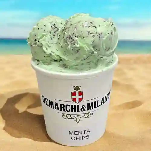 Helado Menta Chips